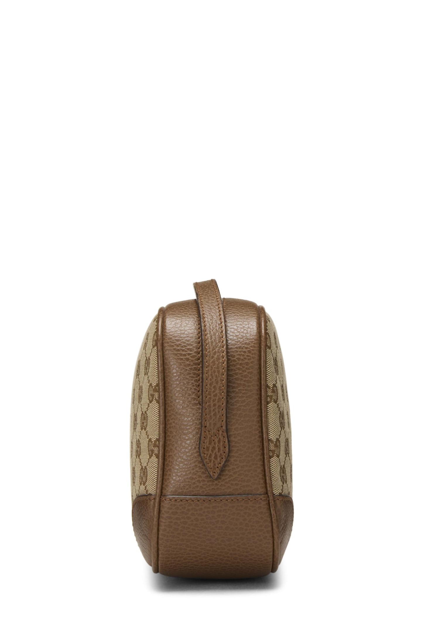 Gucci, sac à bandoulière Bree en toile GG marron d'occasion, marron