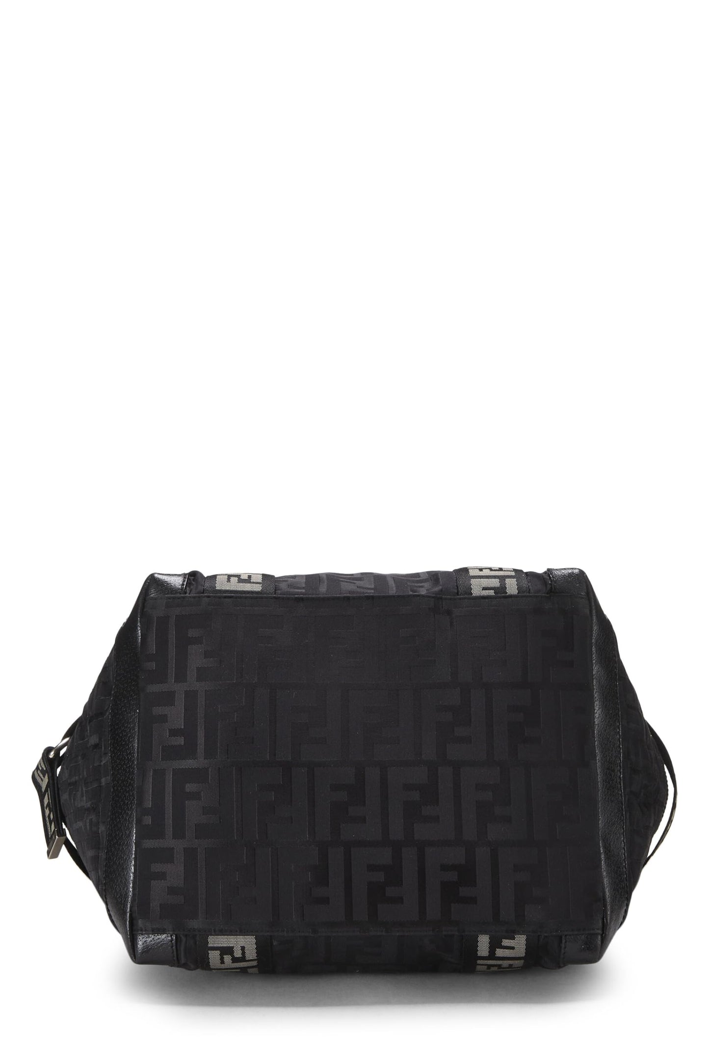 Fendi, Bolso tote de nailon Zucca negro Pre-Loved, Negro