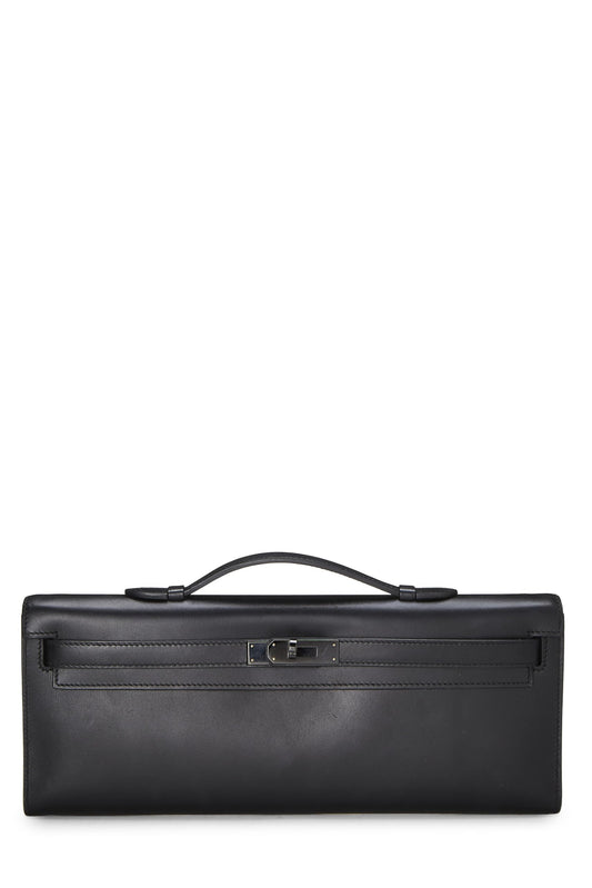 Hermès, Pre-Loved SO Black Box Kelly Cut, Negro