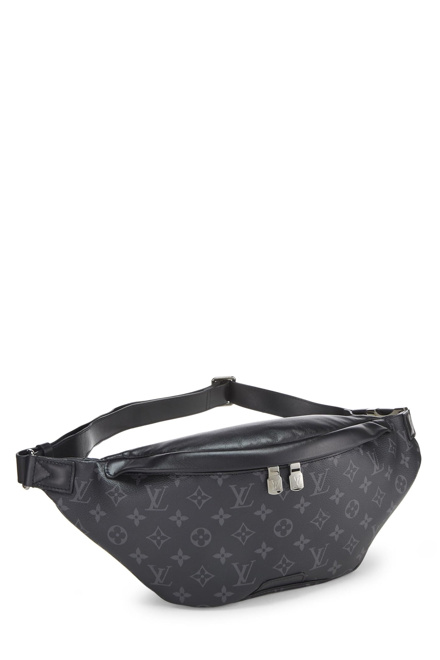 Louis Vuitton, Pre-Loved Monogram Eclipse Discovery Bumbag, Black