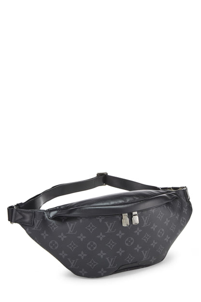 Louis Vuitton, sac banane Discovery Monogram Eclipse d'occasion, noir