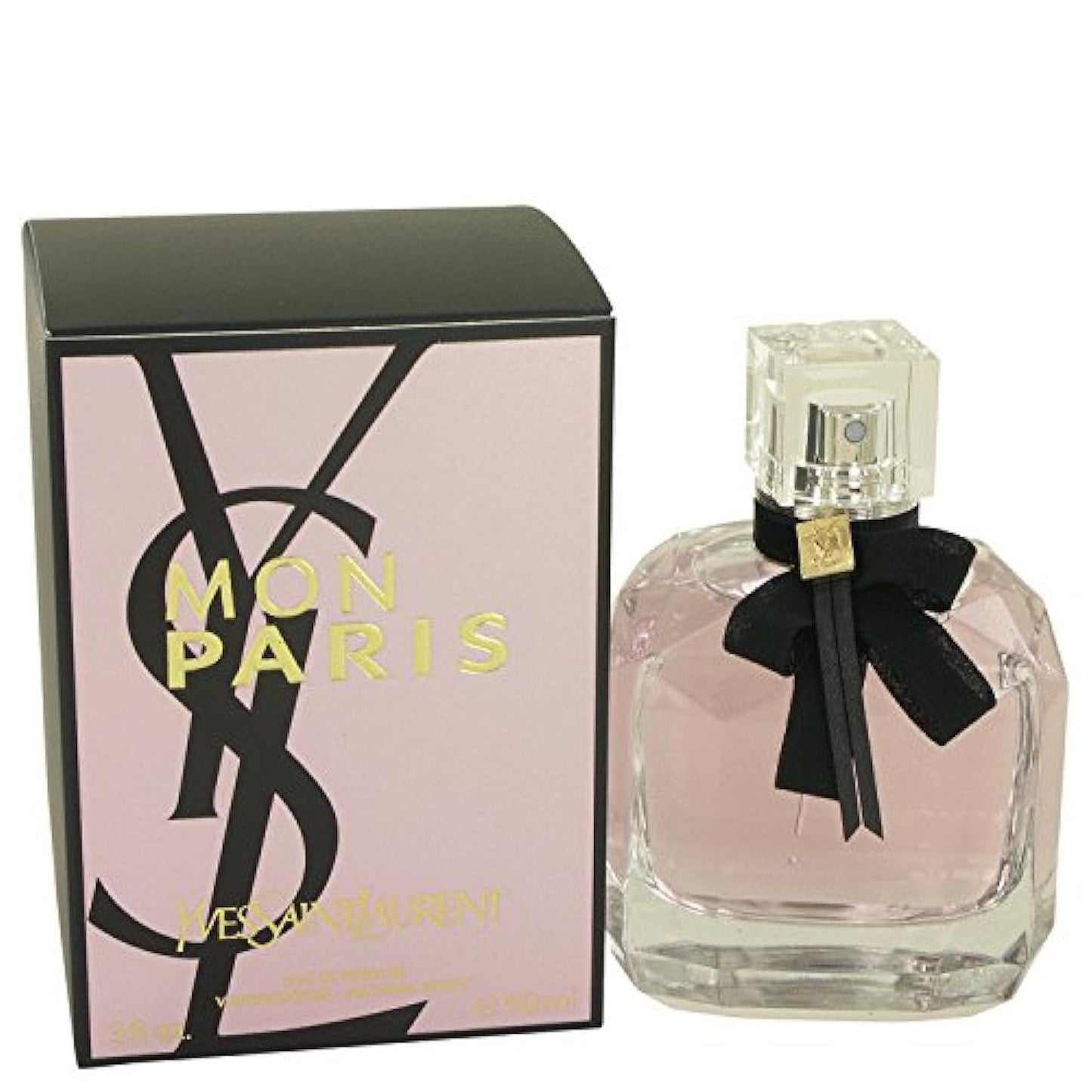 YVES SAINT LAURENT Mon Paris Edp para mujer 3 oz/ 90 ml - Primavera, 3 fl oz