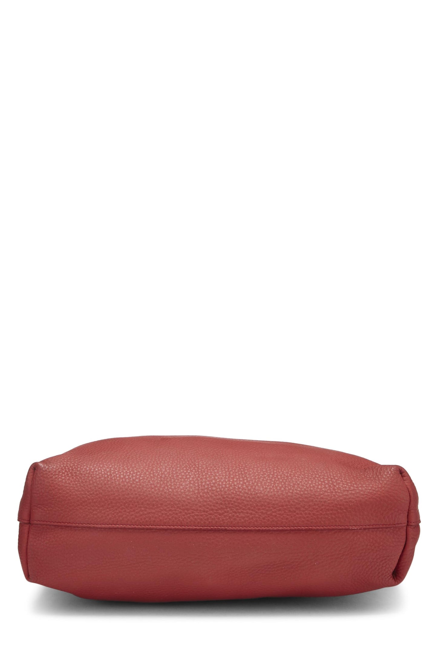 Prada, sac cabas convertible Vitello Daino Red d'occasion de taille moyenne, rouge