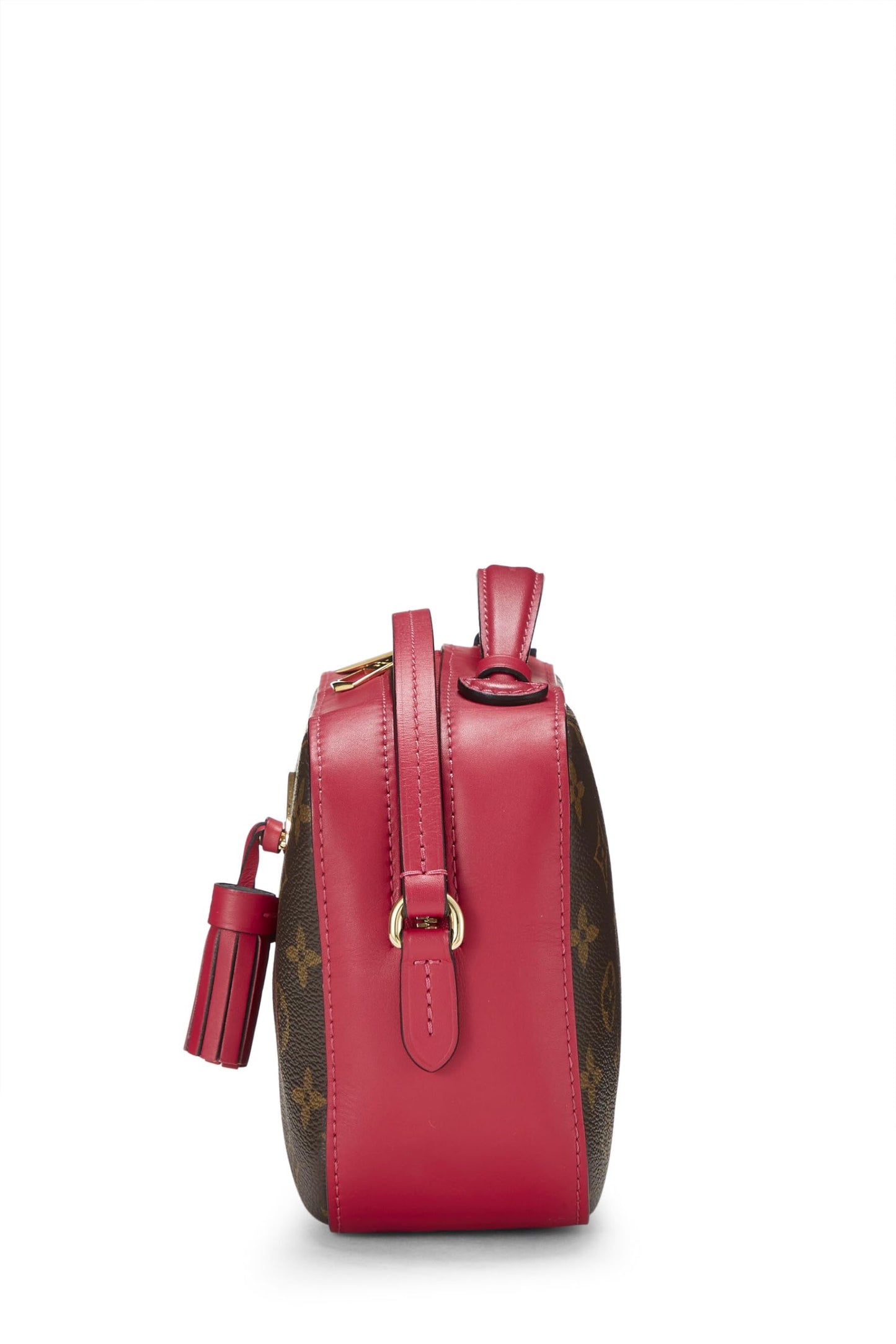 Louis Vuitton, Saintonge de lona con monograma rosa Pre-Loved, Rosa