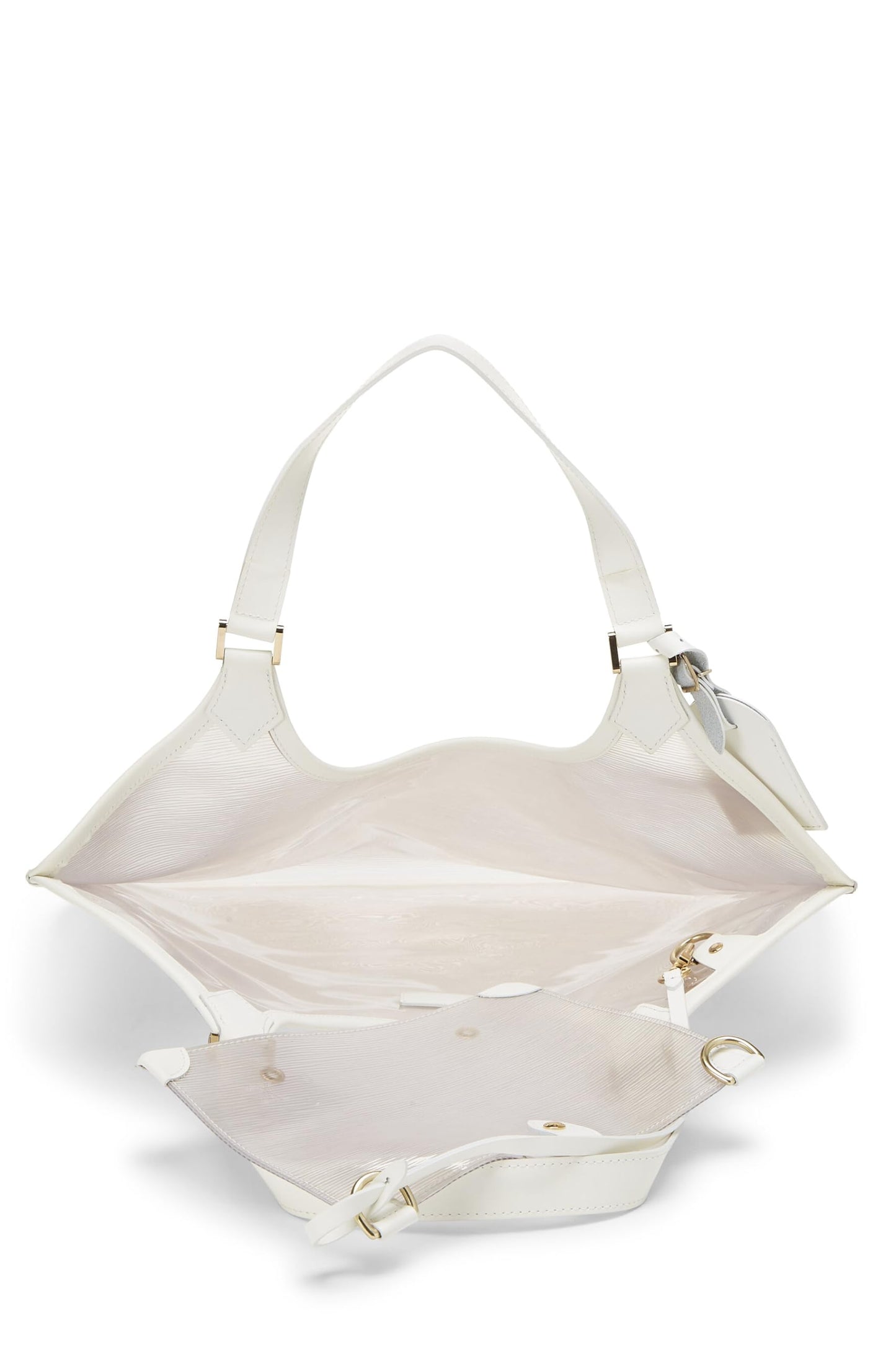 Louis Vuitton, Vinilo Epi blanco Pre-Loved Lagoon Bay GM, Blanco