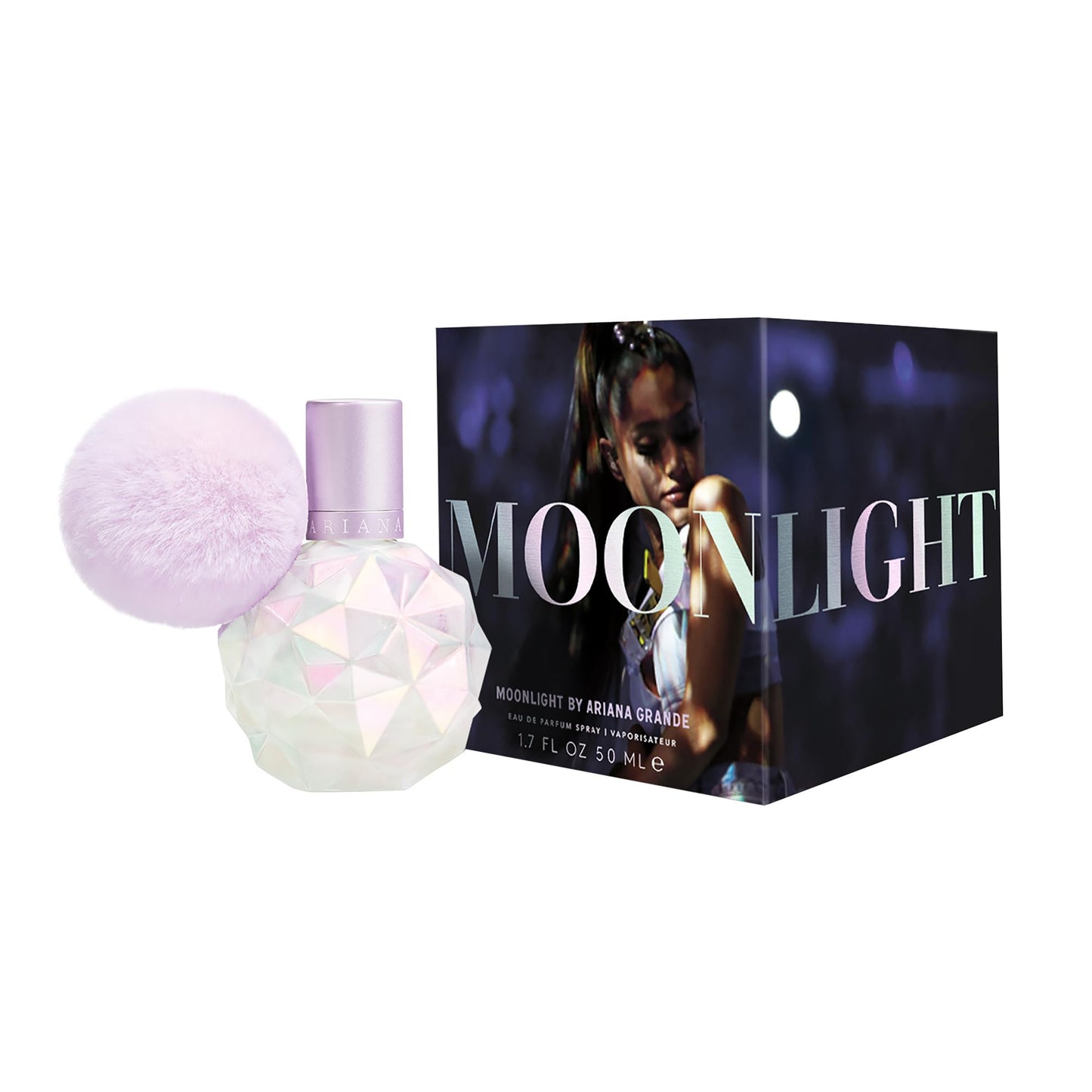 Ariana Grande Moonlight Eau de Parfum – Parfum Floral Gourmand pour Femme – 1 Fl Oz