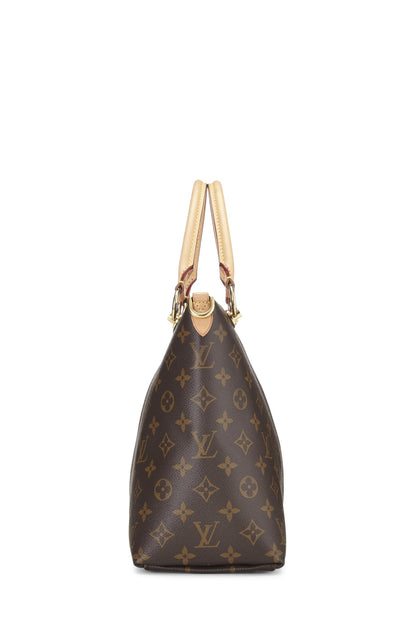 Louis Vuitton, sac fourre-tout V BB en toile monogrammée rouge d'occasion, rouge