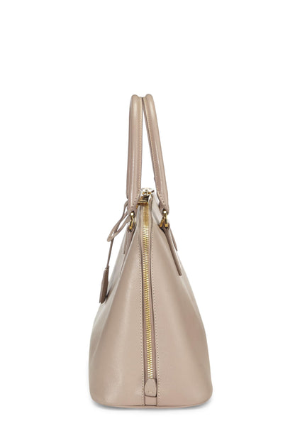 Prada, Pre-Loved Pink Saffiano Promenade mediano, rosa