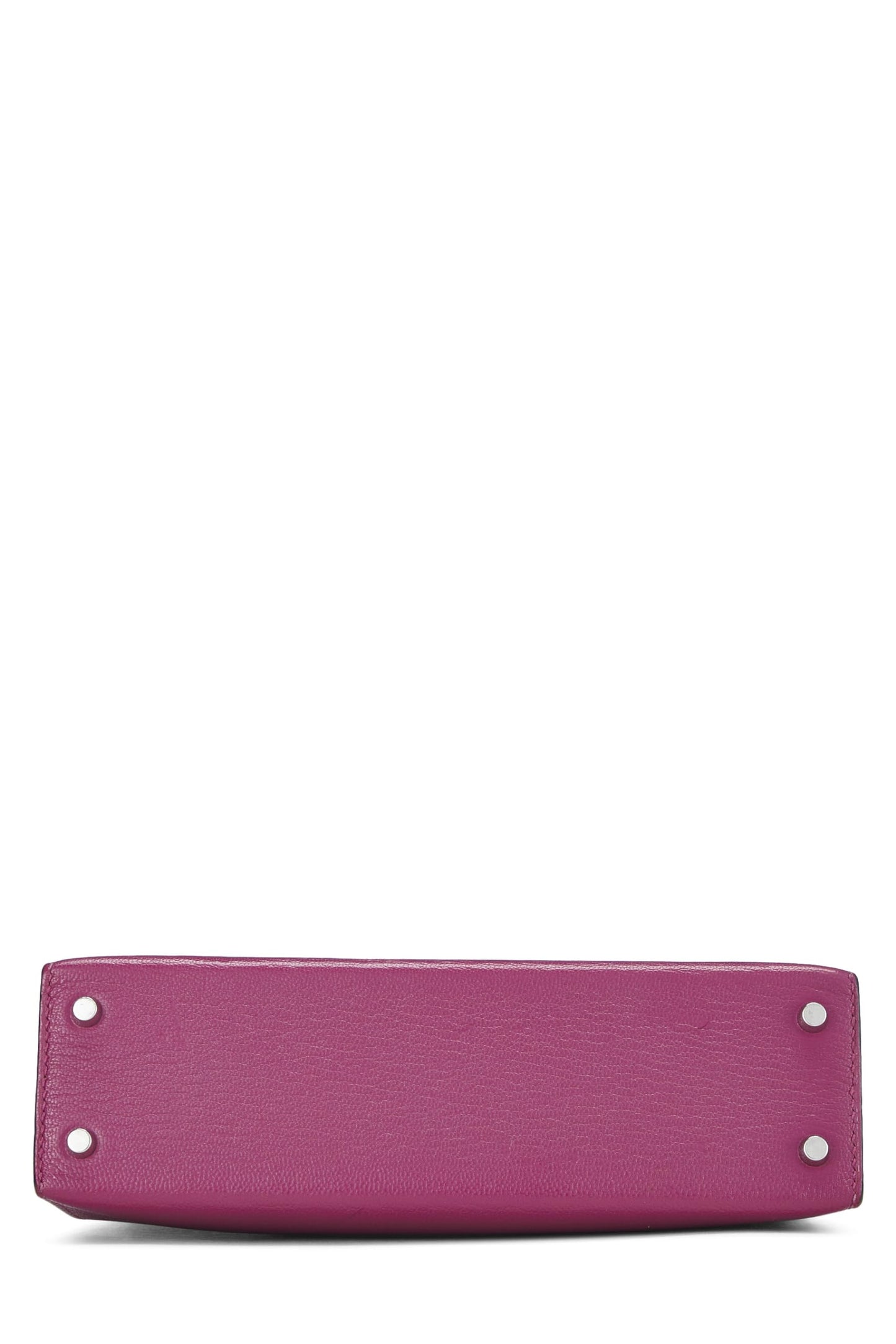 Hermès, Pre-Loved Rose Pourpre Chevre Kelly Sellier 20 Mini, Rose Purple