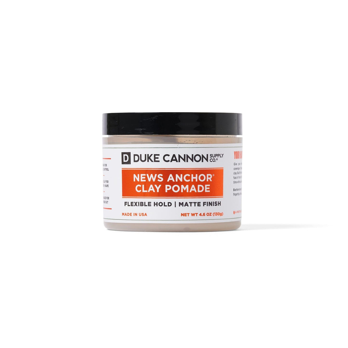 Duke Cannon Supply Co. NEWS ANCHOR CLAY 4oz