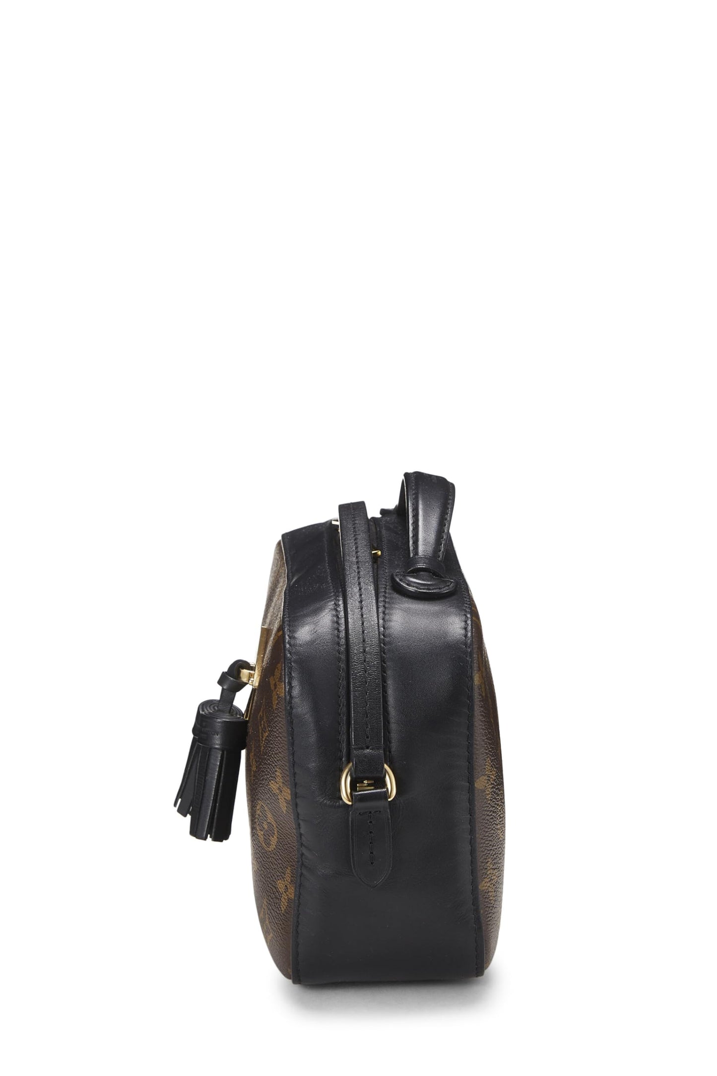 Louis Vuitton, Saintonge de lona con monograma negro Pre-Loved, Negro