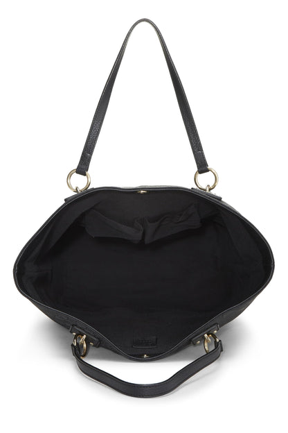 Gucci, sac fourre-tout GG en nylon noir d'occasion, noir