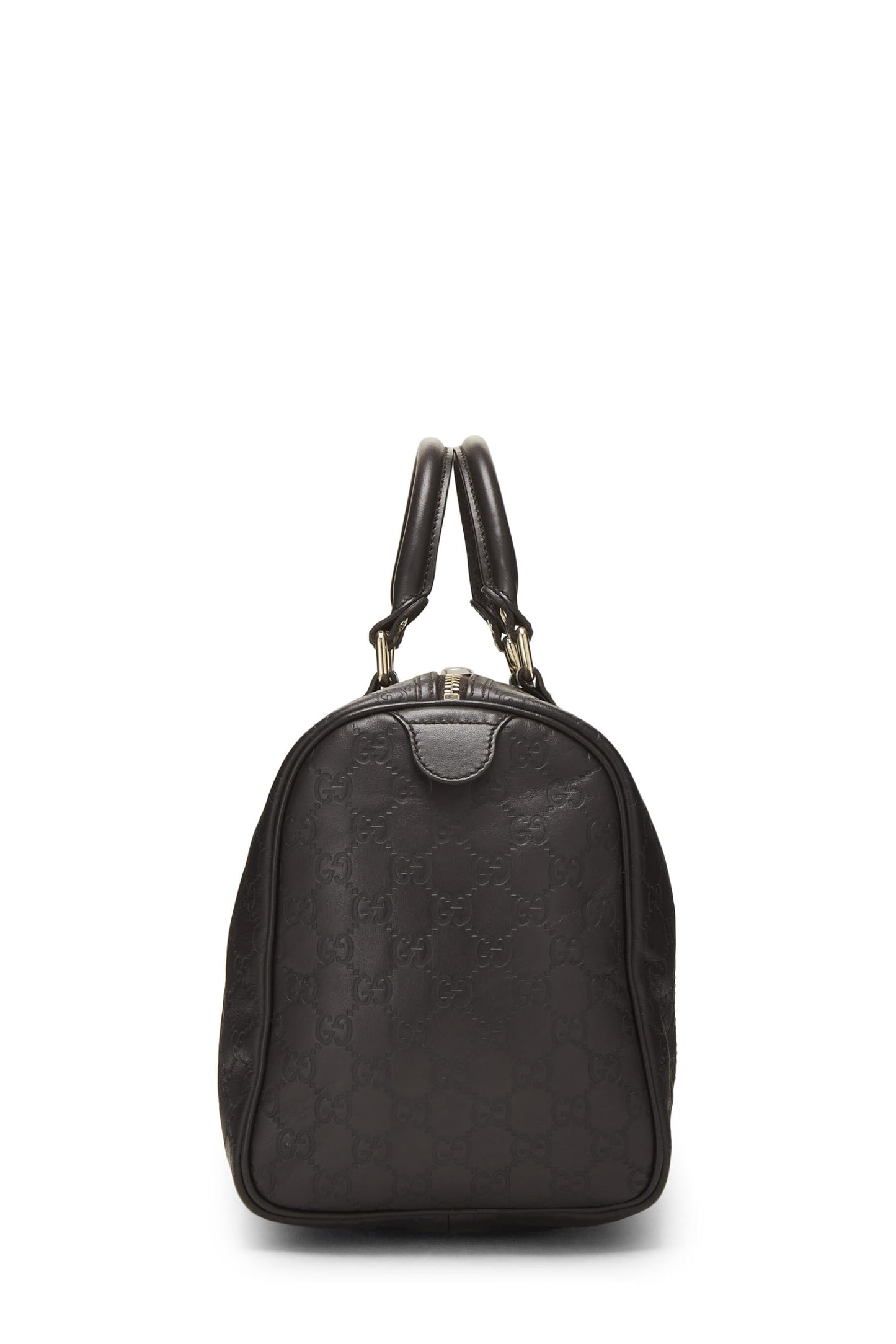 Gucci, Joy Boston en cuir marron Guccissima d'occasion, marron