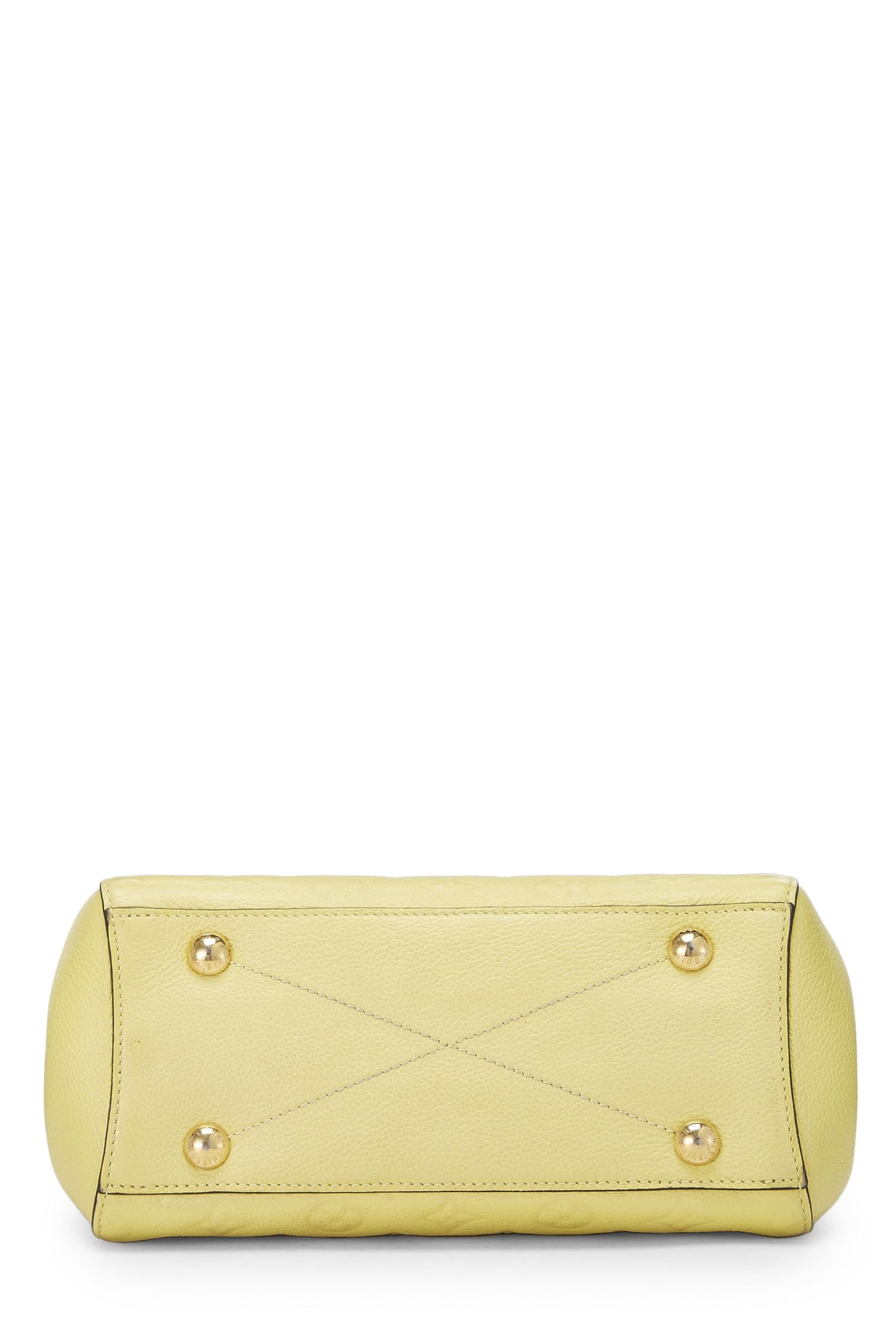 Louis Vuitton, Empreinte Montaigne BB Monogram Citrine d'occasion, jaune