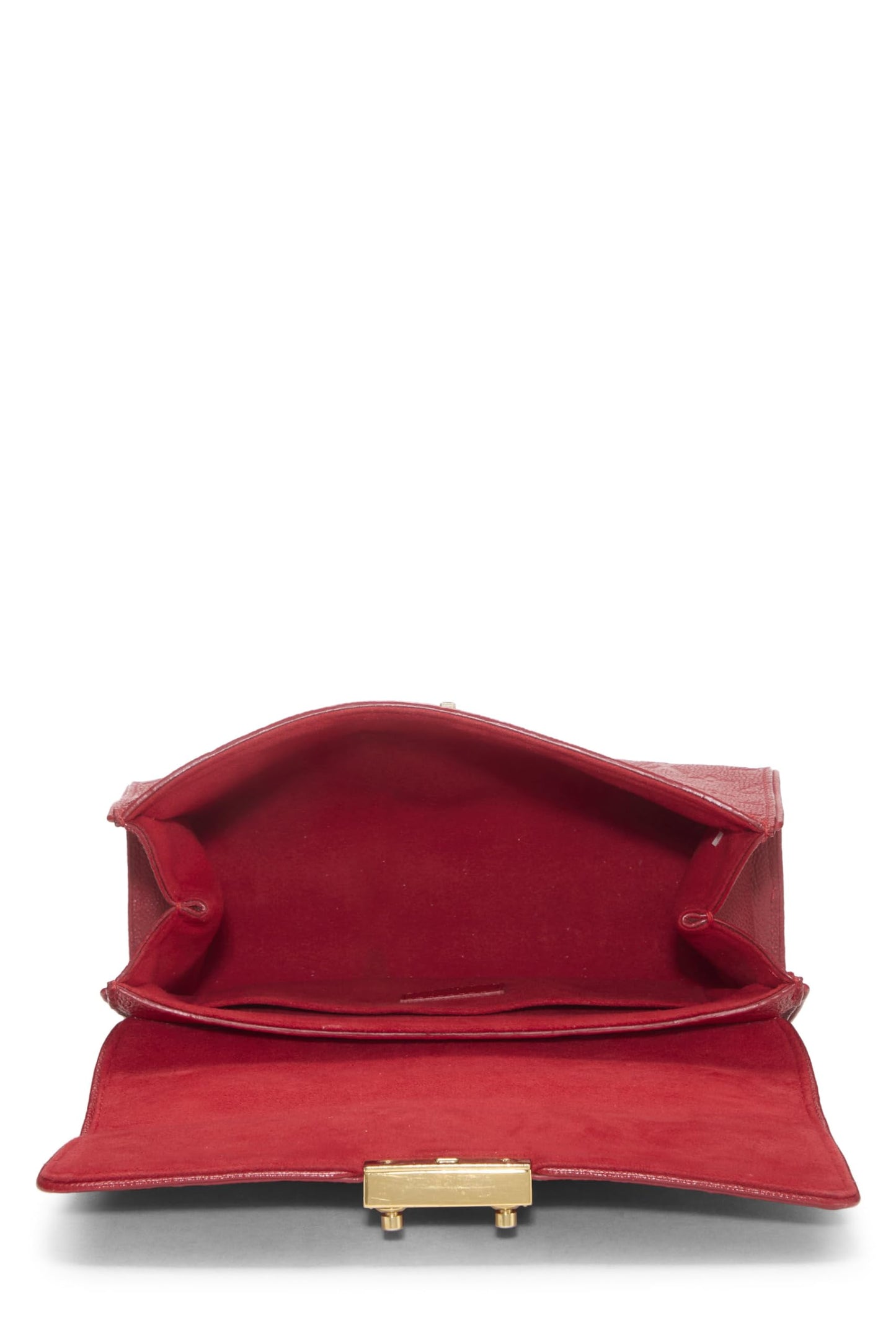 Louis Vuitton, Monogramme cerise pré-aimé Empreinte Saint Sulpice PM, Rouge