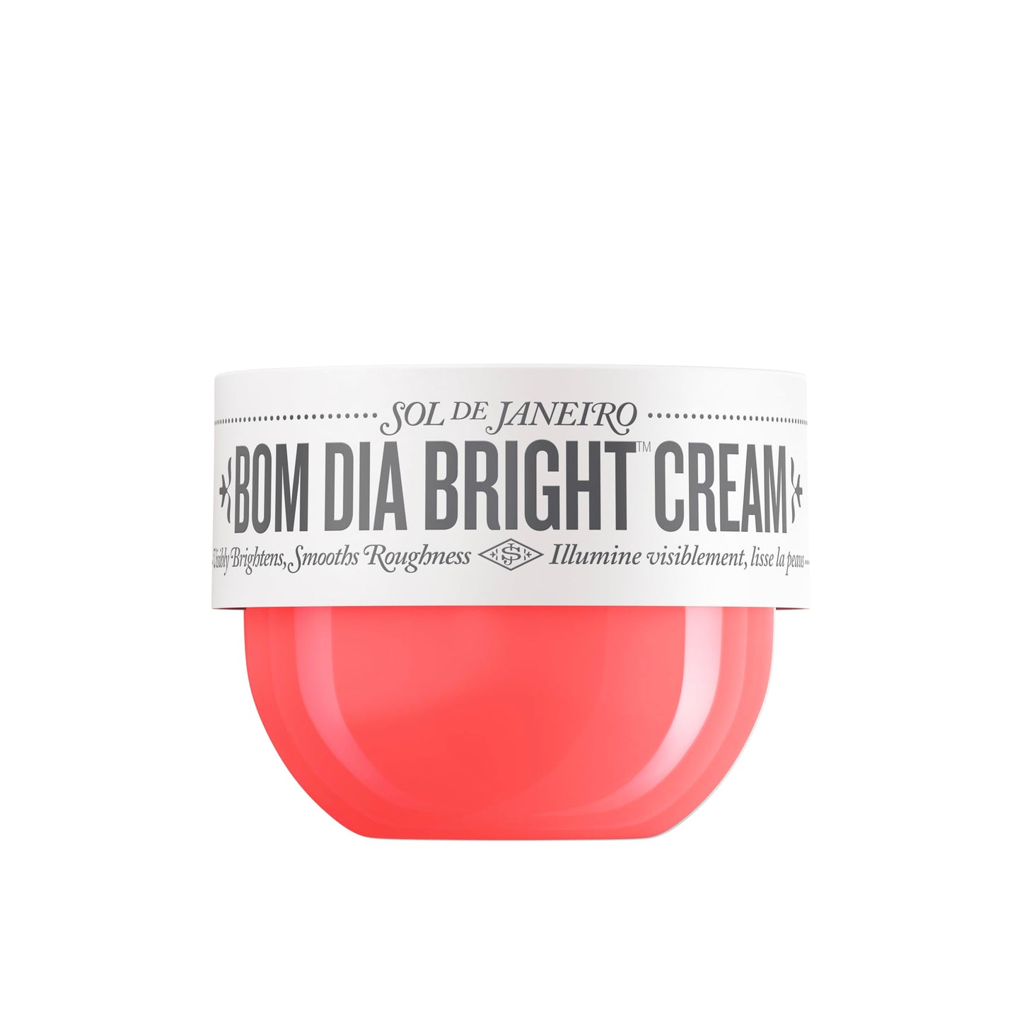 SOL DE JANEIRO Crème pour le corps Bom Dia AHA visiblement éclaircissante et lissante 75 ml/2,5 fl oz.