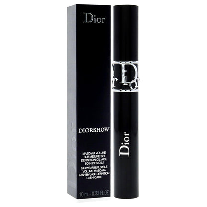 Máscara de pestañas Diorshow de Christian Dior, negra (n.° 090), 0,38 onzas líquidas (11,5 ml), pincel