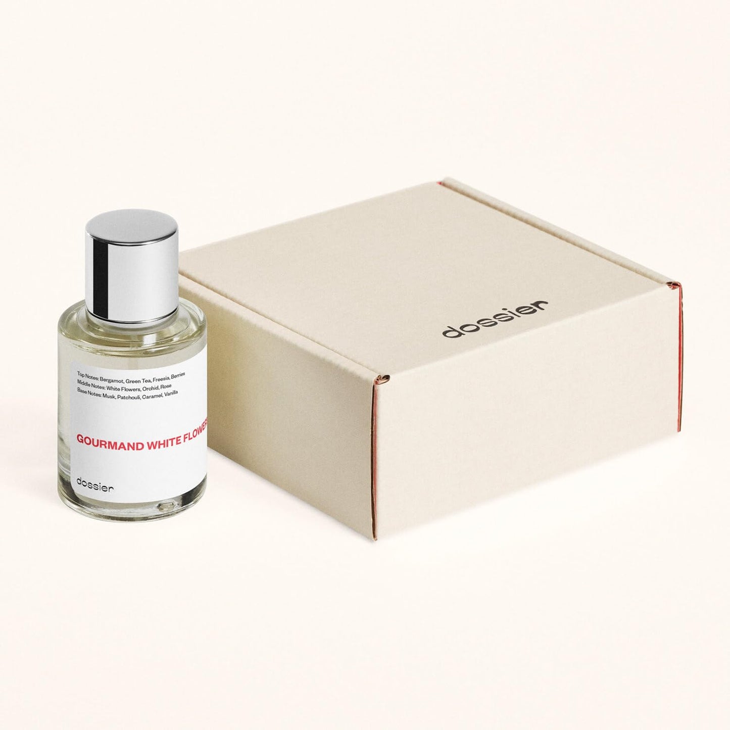 Dossier - Gourmand White Flowers - Eau de Parfum - Inspired by Viktor&Rolf's Flowerbomb - Perfume Luxury - Pure Infused - Paraben Free - Vegan - For Women Men Unisex - Fragrance 1,70z (Spray 50ml)