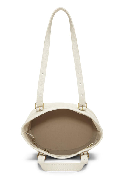 Louis Vuitton, Pre-Loved Beige Monogram Mini Lin Bucket PM, Beige