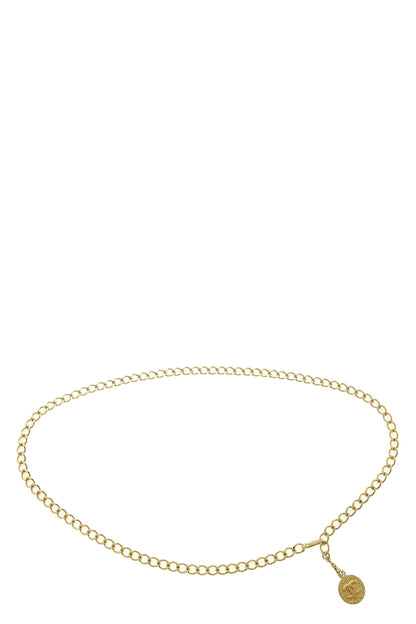 Chanel, Pre-Loved Gold 'CC' Chain Belt, Gold