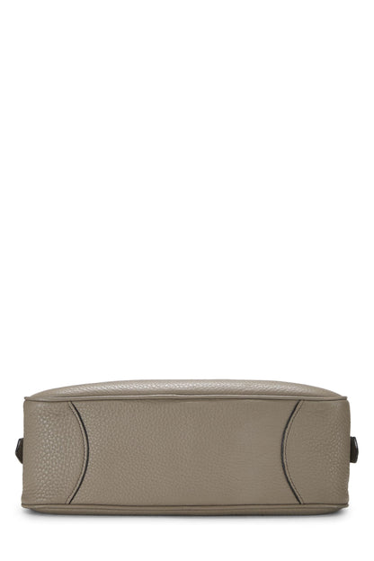 Prada, Pre-Loved Grey Vitello Daino Convertible Bowler Small, Grey