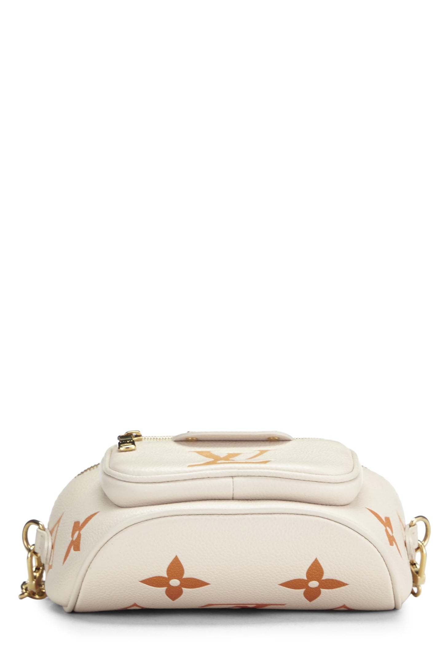 Louis Vuitton, Pre-Loved Cream Giant Monogram Empreinte Bumbag Mini, Cream