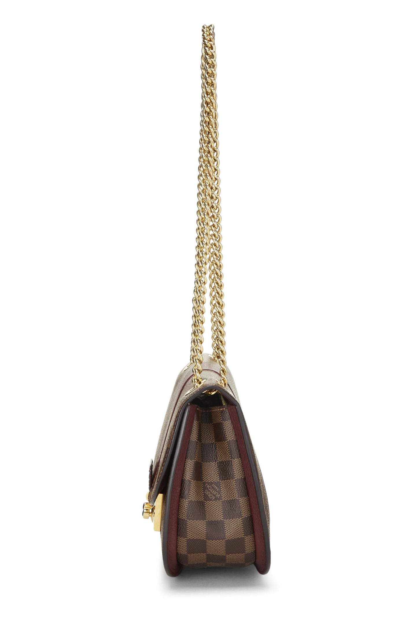 Louis Vuitton, Damier Ebene Wight noir d'occasion, bordeaux