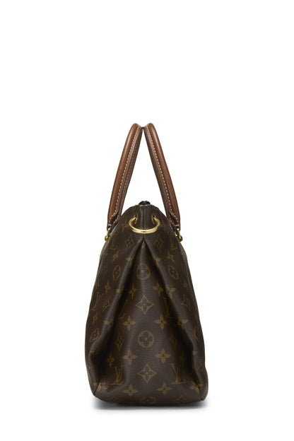 Louis Vuitton, Pallas de lona con monograma negro Pre-Loved, Negro