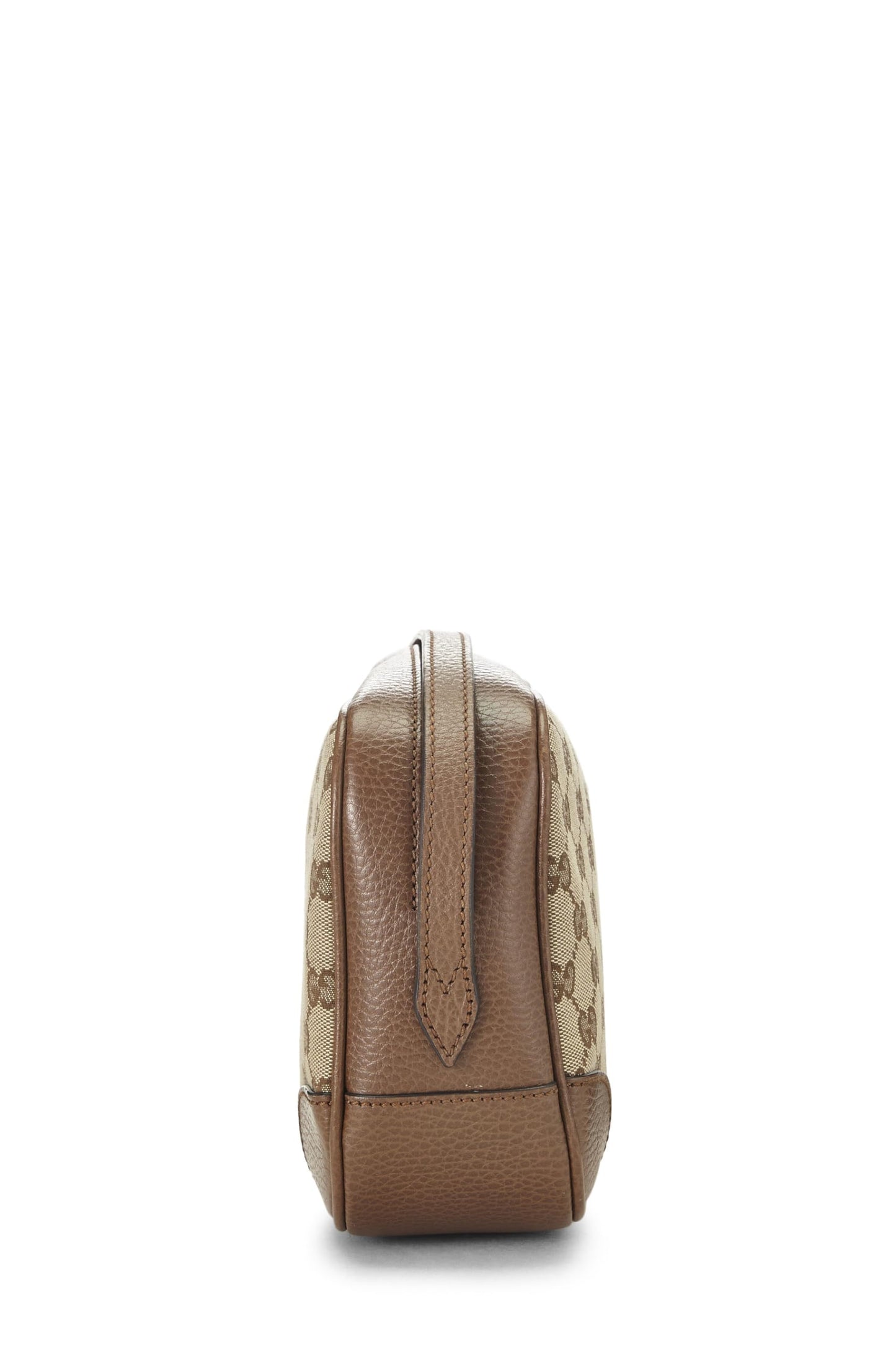 Gucci, sac à bandoulière Bree en toile GG marron d'occasion, marron