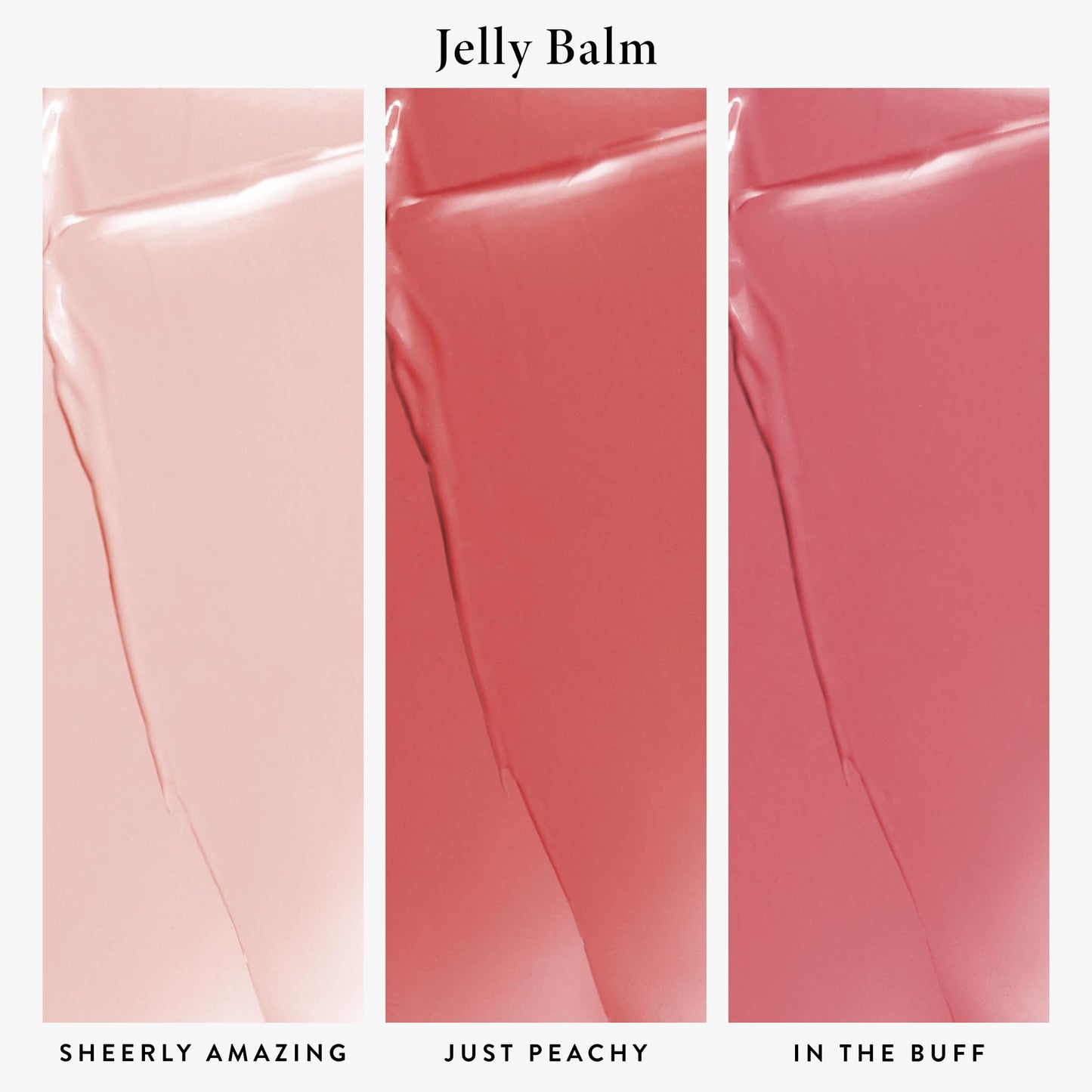 LAURA GELLER NEW YORK The Best of Jelly Balm Trio - Sheerly Amazing, Just Peachy, In the Buff - Hydrating - Semi-Shine Finish