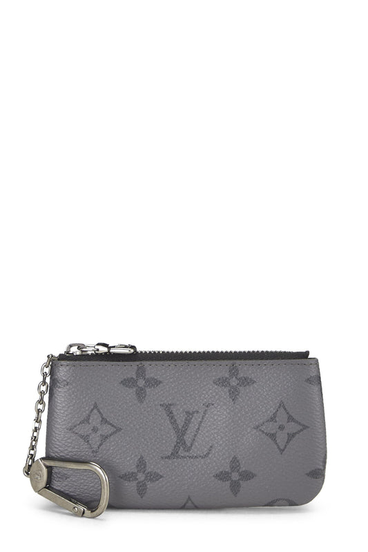 Louis Vuitton, Claves de pochette invertidas con eclipse y monograma Pre-Loved, Negro