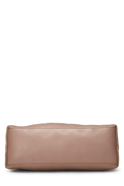 Gucci, sac fourre-tout Soho en cuir rose d'occasion, beige