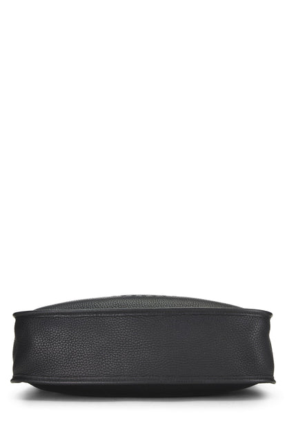 Hermès, Pre-Loved Black Clemence Evelyne I GM, Black