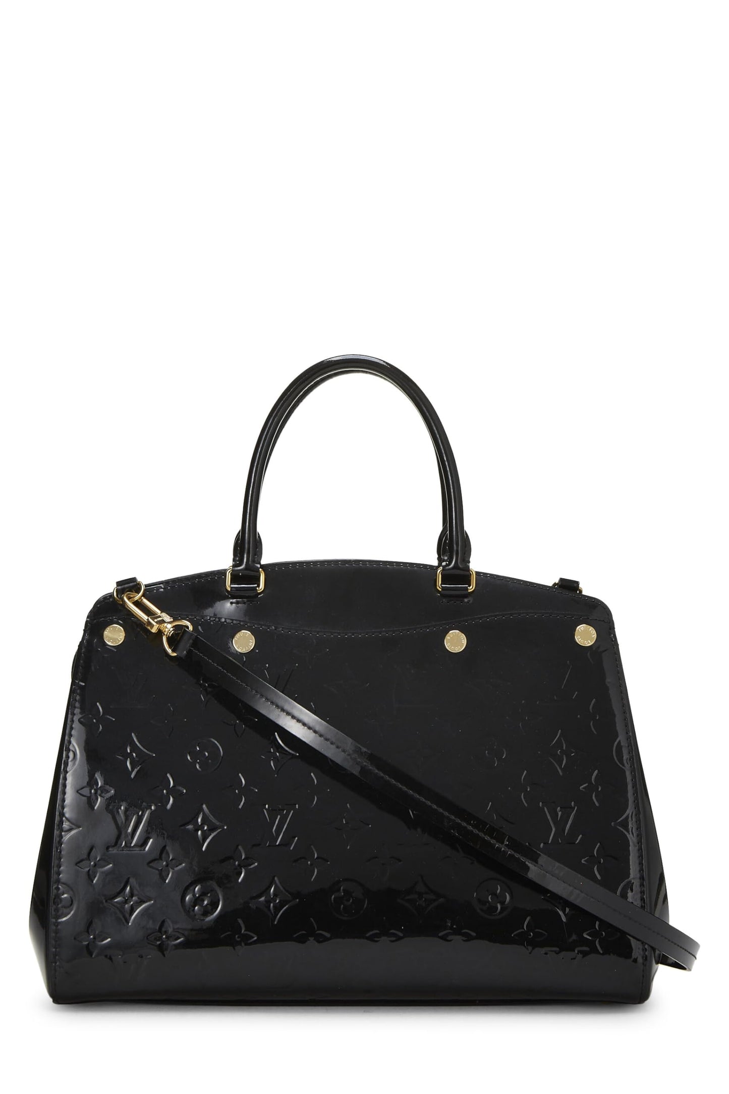 Louis Vuitton, Brea MM Vernis Monogram Noir d'occasion, Noir