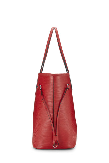 Louis Vuitton, Conquelicot Epi Neo Neverfull MM d'occasion, rouge