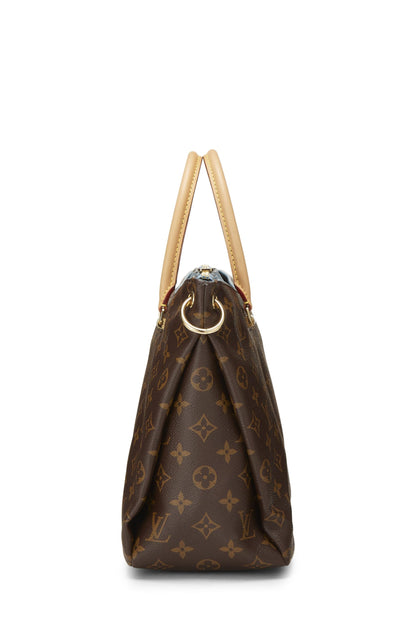 Louis Vuitton, Pre-Loved Blue Monogram Canvas Pallas, Blue