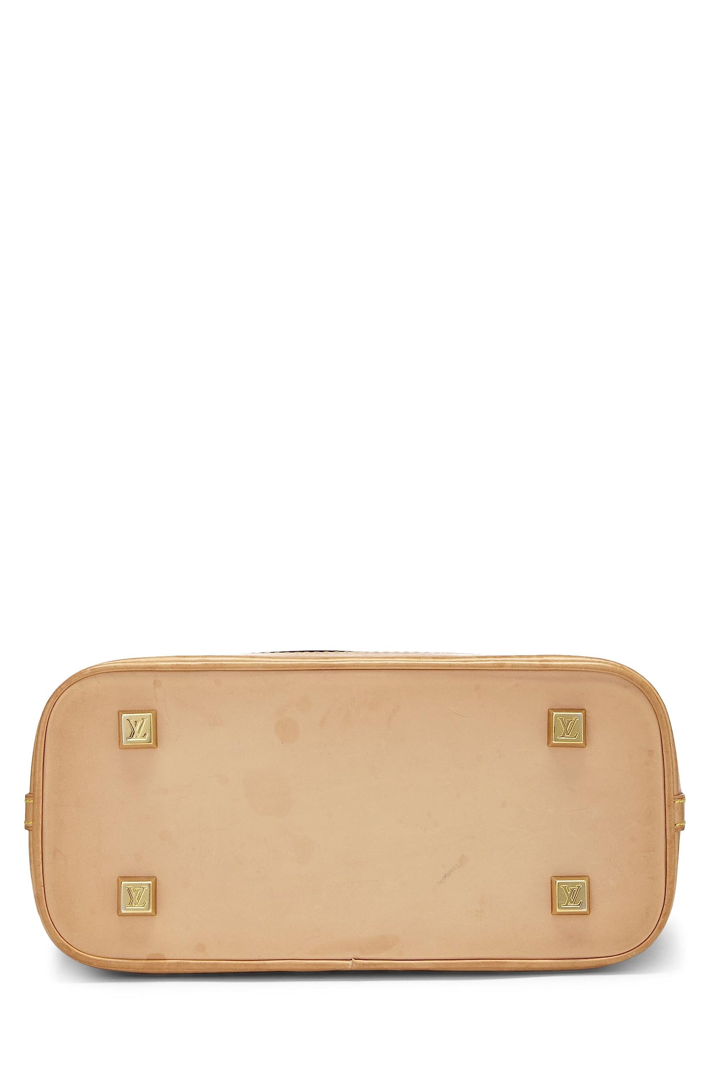 Louis Vuitton, Cabas MM en vinyle Monogram Ambre d'occasion, marron