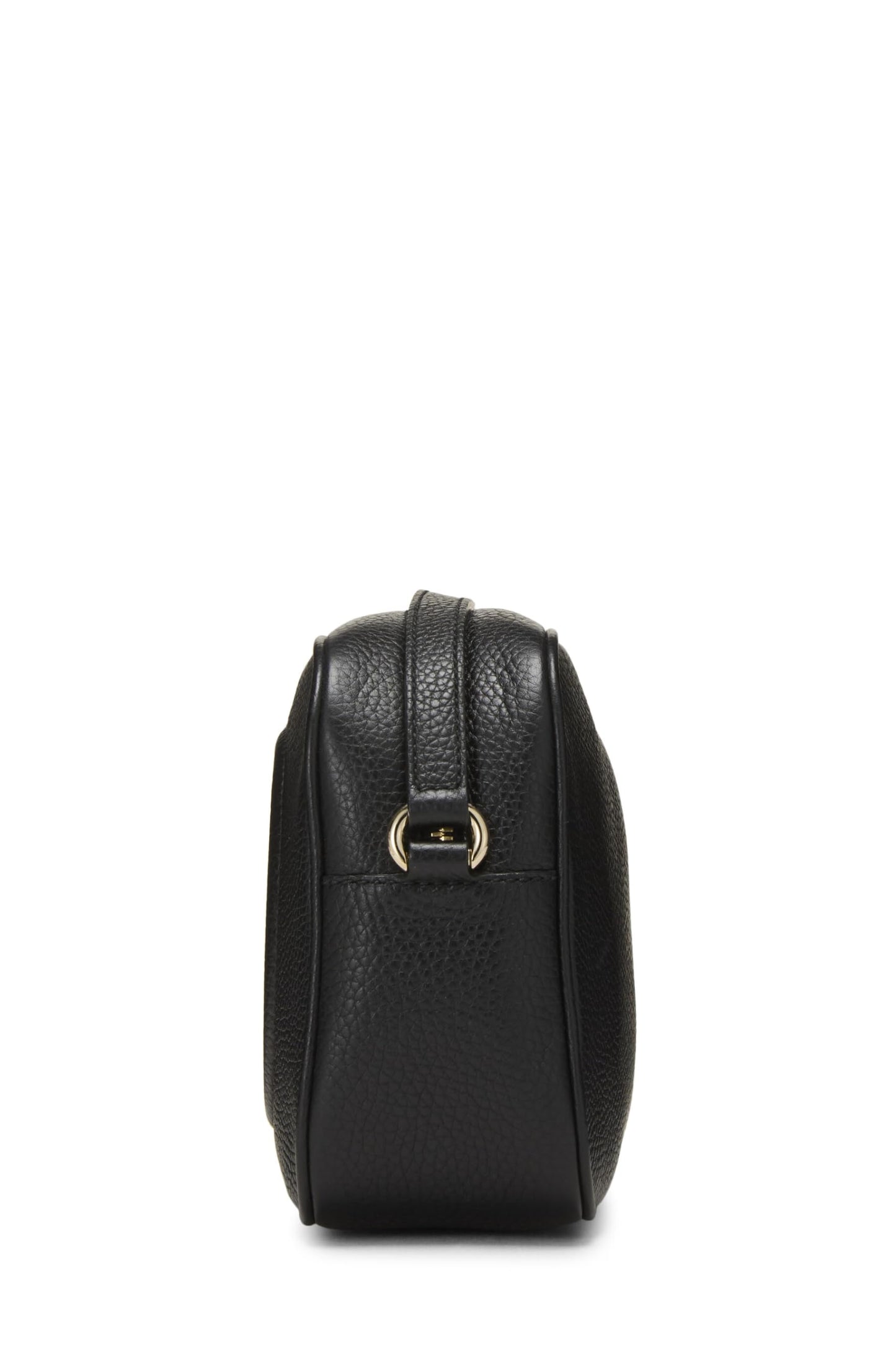 Gucci, Bolso Soho Disco de cuero negro Pre-Loved, Negro