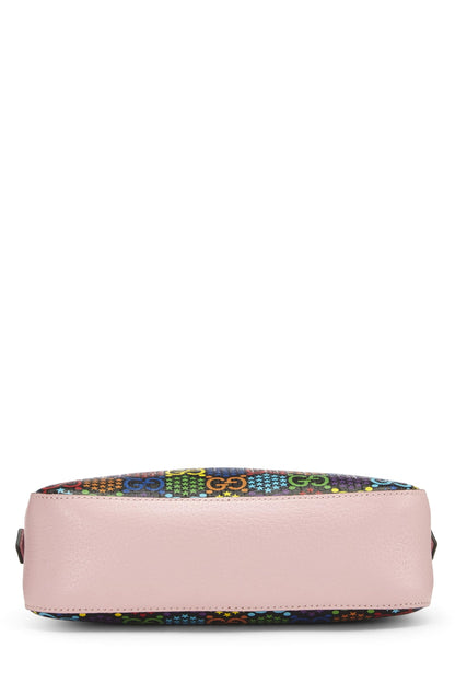 Gucci, sac à bandoulière psychédélique multicolore GG Supreme d'occasion, multicolore