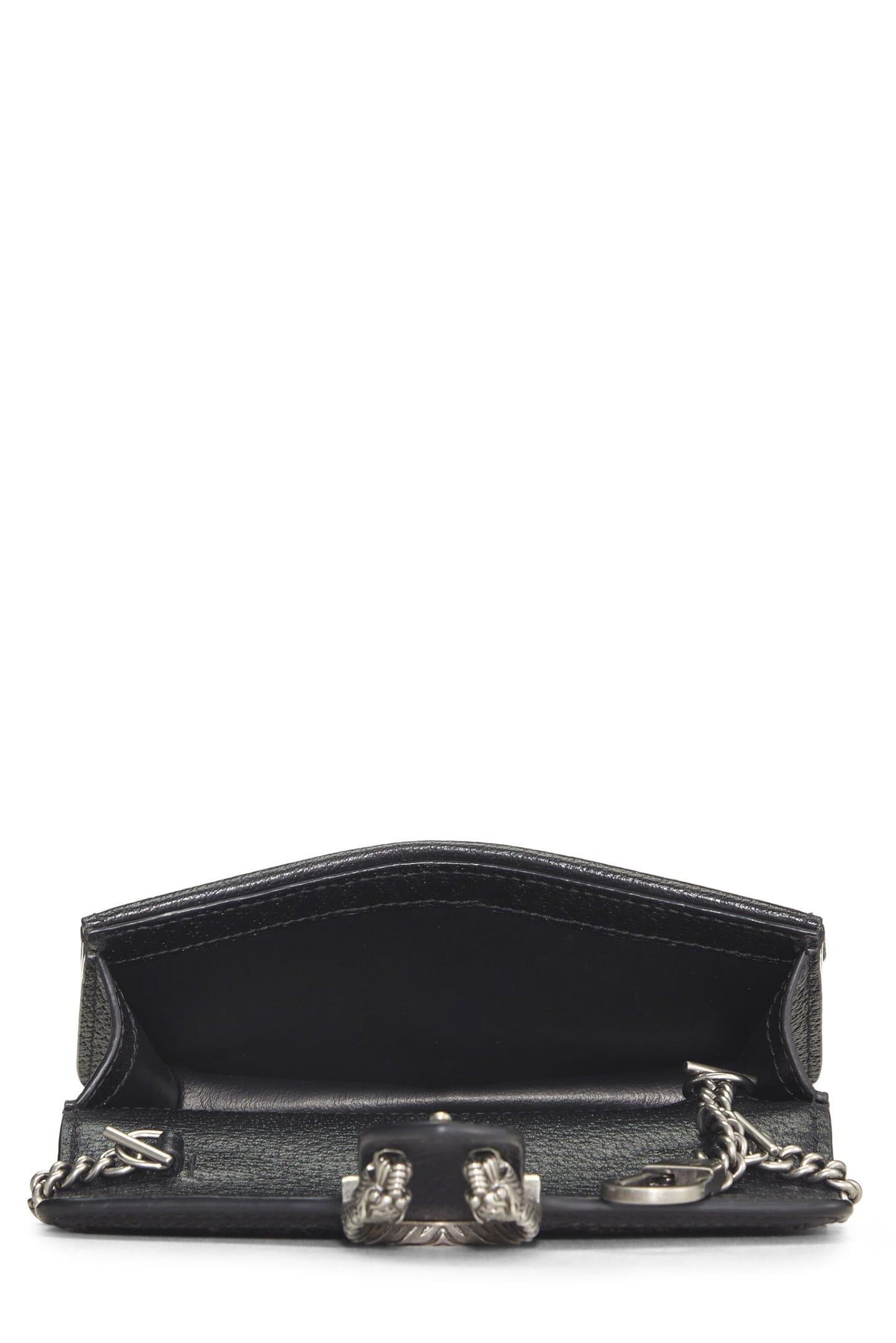 Gucci, Bolso de hombro Blakck Dionysus súper mini pre-Loved, Negro