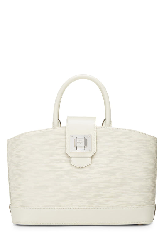 Louis Vuitton, Ivoire Epi Mirabeau PM d'occasion, blanc