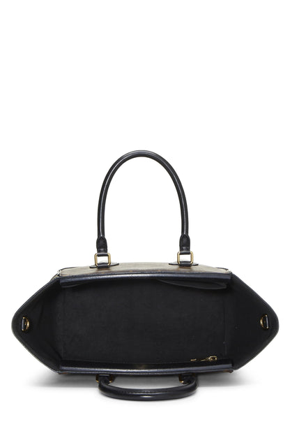 Louis Vuitton, Phenix MM de lona con monograma negro Pre-Loved, Negro