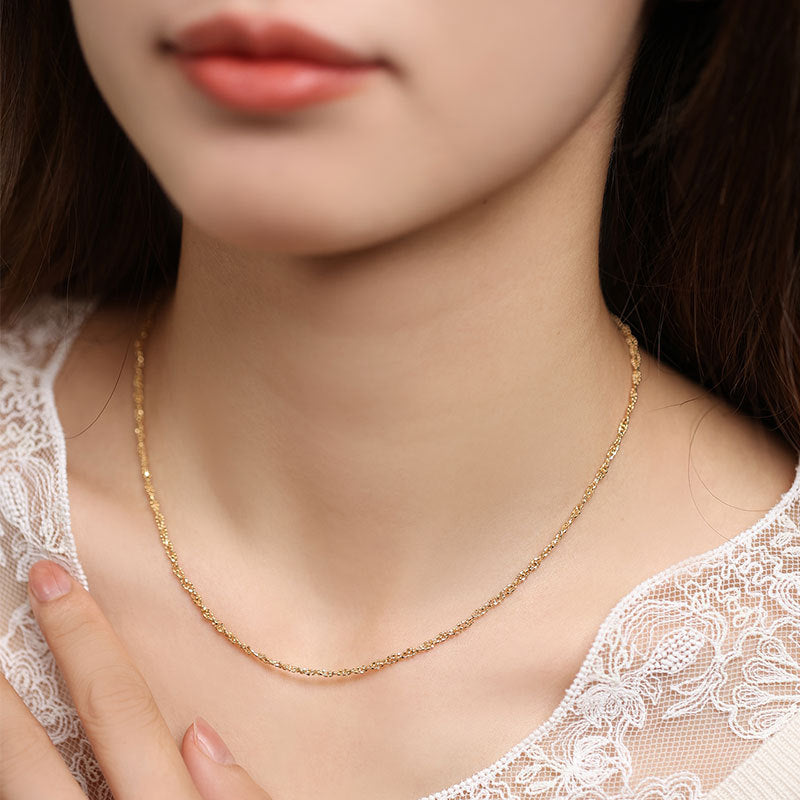 Women's Fashion Simple Lace Braided Chain