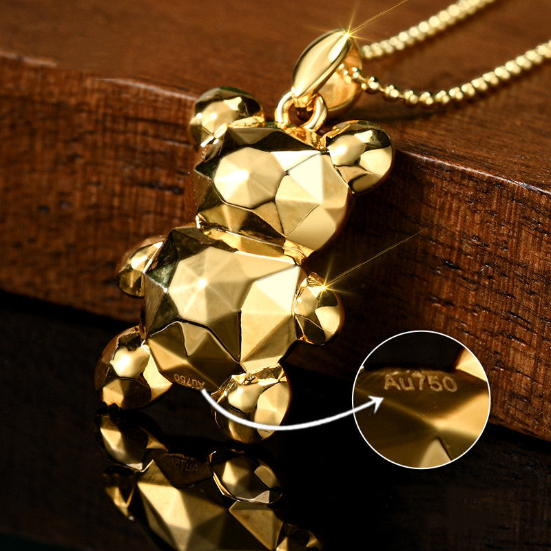 Women's Golden Bear Pendant