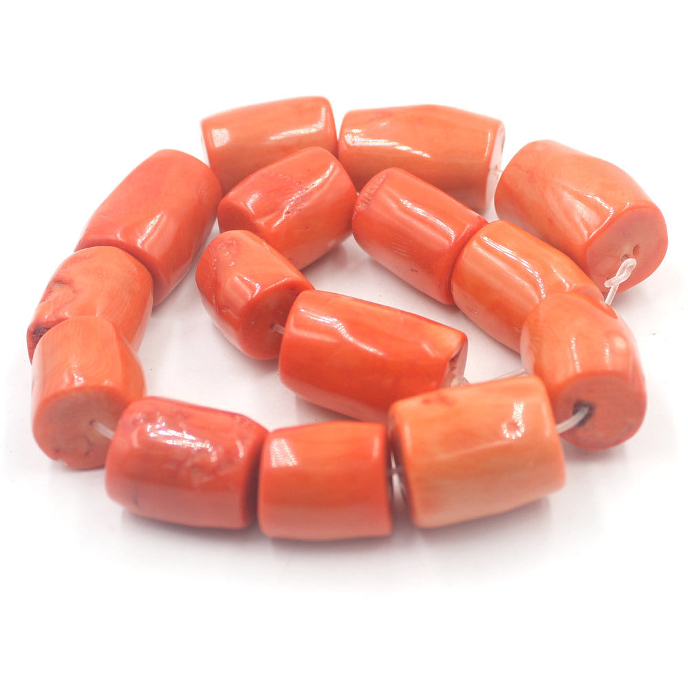 Orange Sea Bamboo Waist Drum Barrel Scattered Beads Ornament