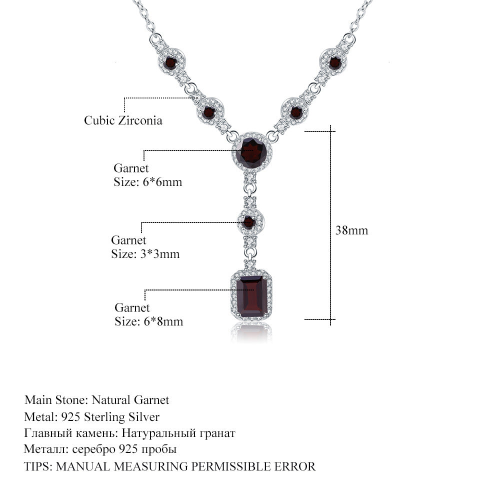 Luxury Jewelry And Natural Gem Necklace