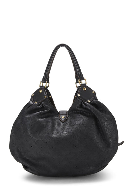 Louis Vuitton, Pre-Loved Black Monogram Mahina Large, Black