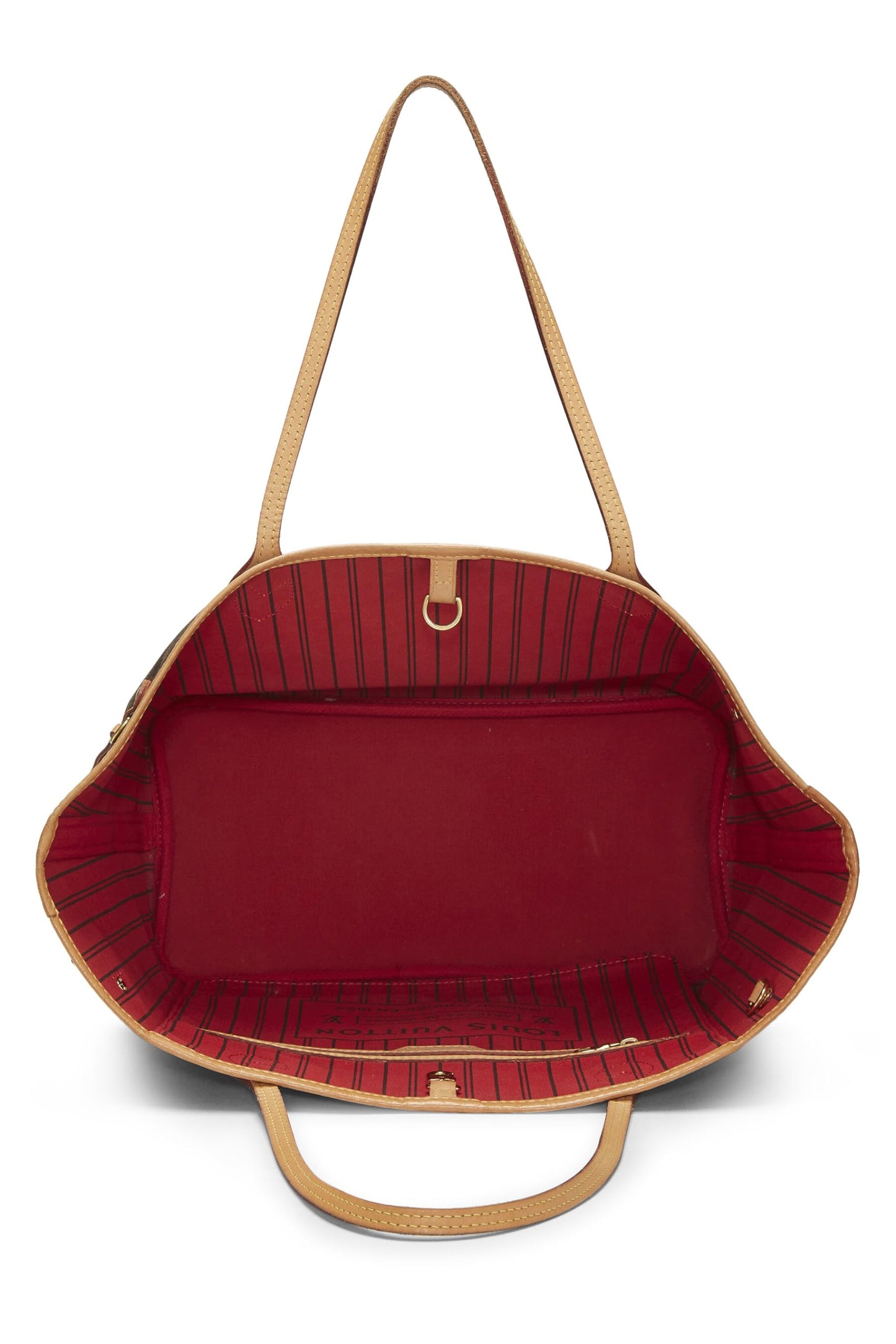 Louis Vuitton, Neo Neverfull MM en toile monogram rouge d'occasion, rouge