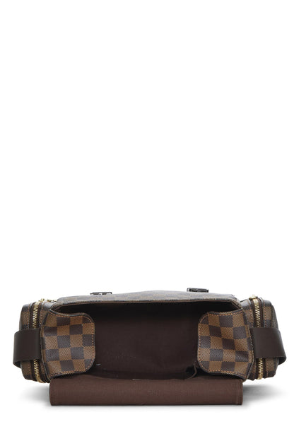 Louis Vuitton, Damier Ebene Messenger Melville pre-amado, Marrón