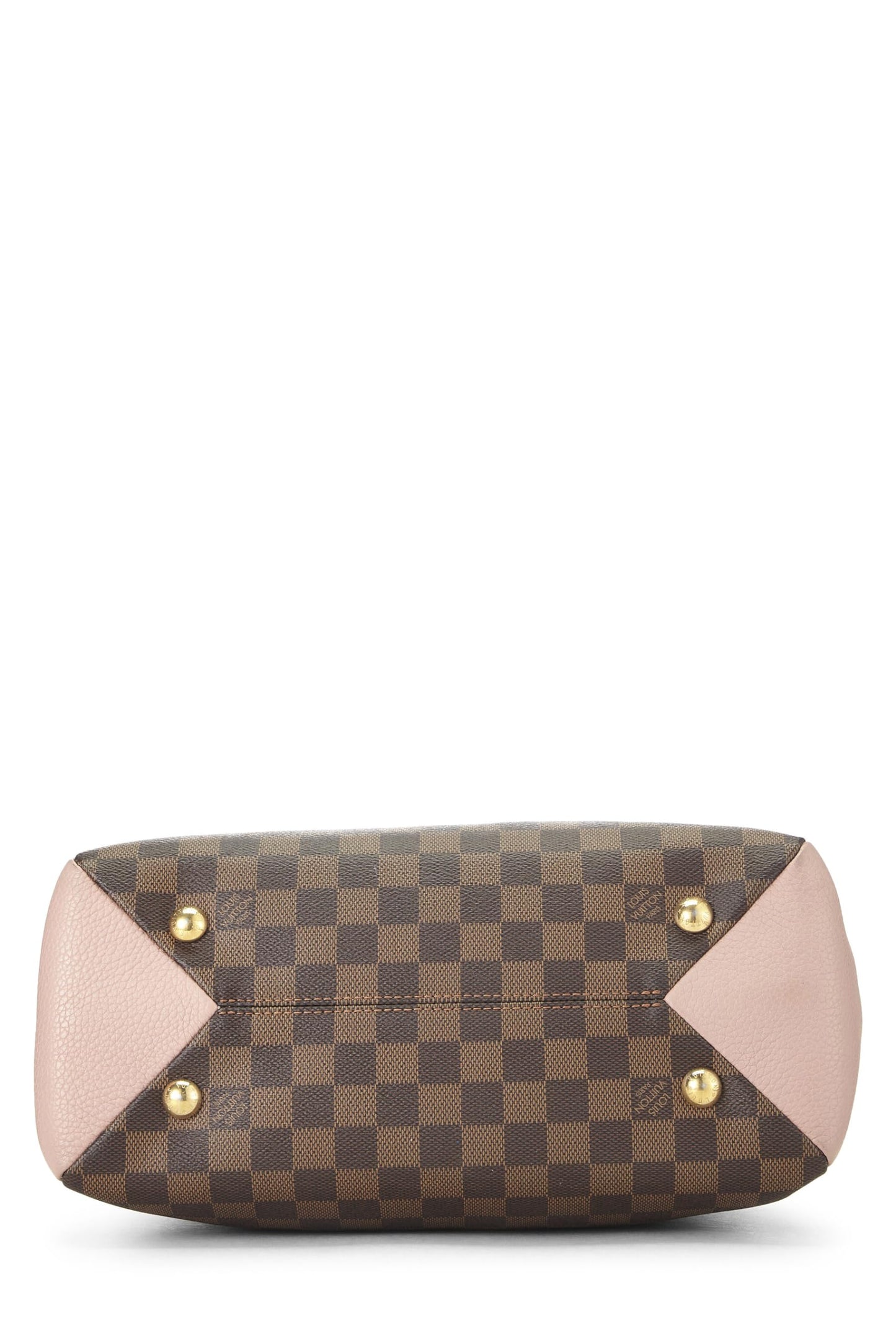 Louis Vuitton, Pre-Loved Damier Ebene Lona y cuero rosa Brittany, Rosa